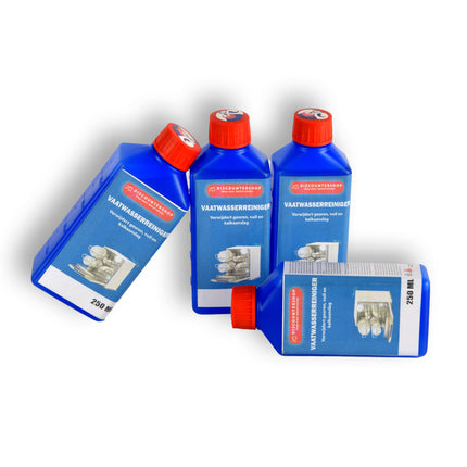4 stuksx250ml | Vaatwasserreiniger | Vaatwasser | Vaatwasser reinigen | 250ml | Reiniger | Schoonmaakmiddel | 6cm*4cm*15.5cm