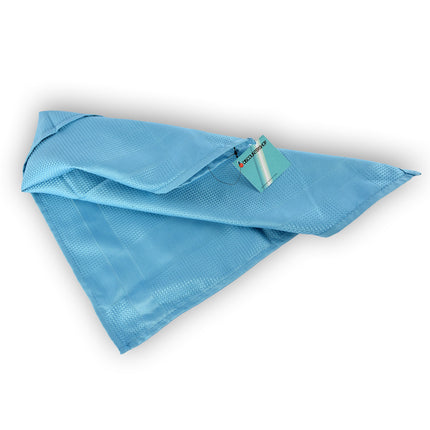 Poetsdoek | Microvezeldoek | Blauw | Polyester | 56g | schoonmaakspullen | 68cm*41cm
