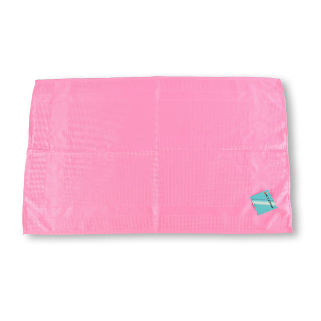 1 stuks - Glazendoek in Roze | Hoogwaardige Polierdoek en Poleerdoek - Glasdoek Spiegelau | 67cm x 41cm
