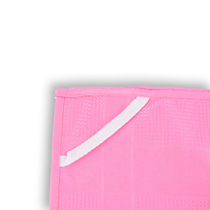 1 stuks - Glazendoek in Roze | Hoogwaardige Polierdoek en Poleerdoek - Glasdoek Spiegelau | 67cm x 41cm
