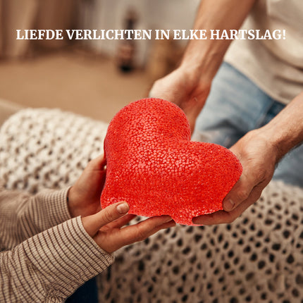 Led Lamp Hartvorm - Kleurrijk Nachtlampje voor Thuis, Bar & Café | Valentijnsdag, Bruiloft & Feestdecoratie | LED Tafellamp