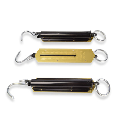 3x | Luggage scale | metal | Weighing luggage | Scale | Range: up to 50 kg/110 lb | with ring and hook | 5cm*20cm*5.5cm