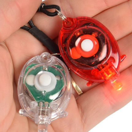 Helderheid en Veiligheid - 16 Fietslampjes Set - Rood & Transparant - inclusief batterijen (2 x CR2016 + 1 x CR2032)