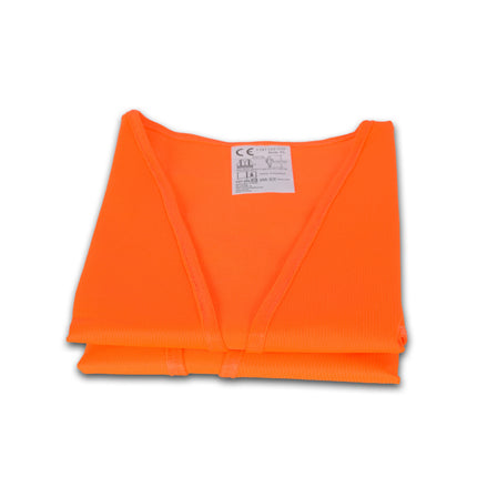Set van 2 Veiligheidsvest Oranje | Reflectievest | Veiligheids Vest | One size fits all | polyester | Fluorescerend vest
