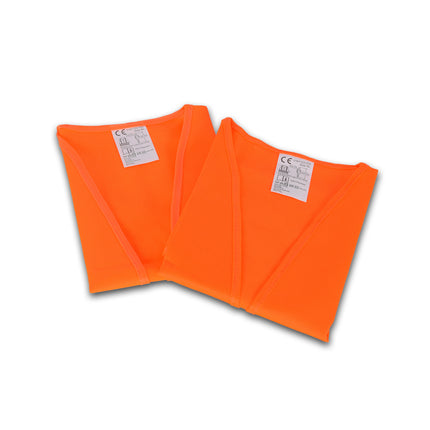 Set van 2 Veiligheidsvest Oranje | Reflectievest | Veiligheids Vest | One size fits all | polyester | Fluorescerend vest