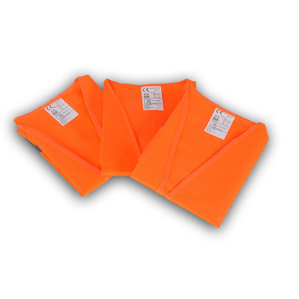 Veiligheidsvest | Reflectievest | polyester | oranje | unisex | Fluorescerend vest | Hesje voor Klussen