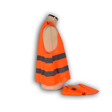 Veiligheidsvest | Reflectievest | polyester | oranje | unisex | Fluorescerend vest | Hesje voor Klussen