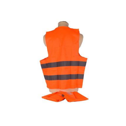 Veiligheidsvest | Reflectievest | polyester | oranje | unisex | Fluorescerend vest | Hesje voor Klussen