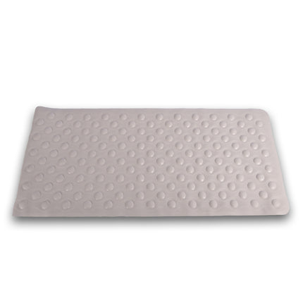 Badmat | Antislipmat | Badkamer Accessoires | Douchemat | Rubber | grijs | 37cm*82cm 