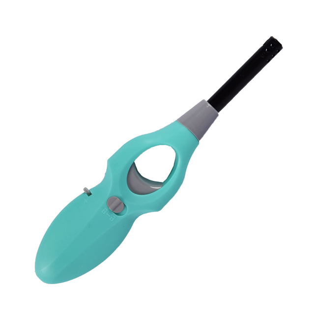 Krachtige Gasaansteker voor BBQ - Navulbaar en Milieuvriendelijk - 4 cm Breed, 19.50 cm Lang