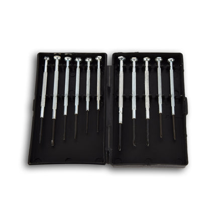 11 Delige | Schroevendraaierset | Precisie | Schroevendraaiers | Gereedschapset | Voor Smartphone, Brillen, Camera en meer