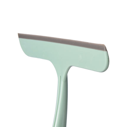 Prachtige Groene Raamreiniger Set van 4 Stuks | Rubber en Kunststof | 16cm x 2cm x 26cm | Biedt grondige reiniging aan voor Binnen en Buiten | Brengt Helderheid in Jouw Wereld