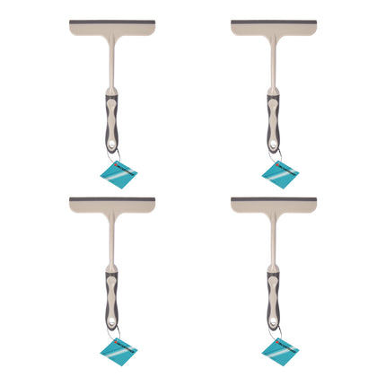 Ons Raamreiniging Spel Is Top Met 4-delige Witte Raamreiniger Set | 16cm x 2cm x 26cm | Maak Je Huis Kristalhelder | Schoonmaken van Ramen Verhogen van Normen 