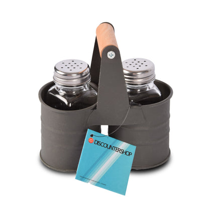 Peper en Zoutmolen set - Peper en zout stel - zoutstellen - Peper en zout set - inclusief houder -