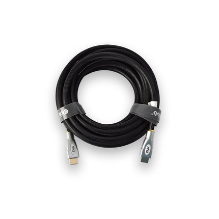 Hoogwaardige Zwarte HDMI-kabel van 5 meter - 4K60Hz UHD, Kunststof, 1.5cm Breedte