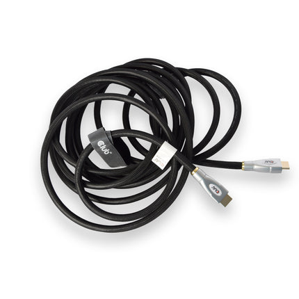 Hoogwaardige Zwarte HDMI-kabel van 5 meter - 4K60Hz UHD, Kunststof, 1.5cm Breedte