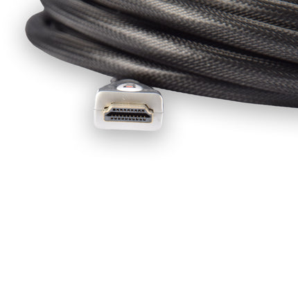 Hoogwaardige Zwarte HDMI-kabel van 5 meter - 4K60Hz UHD, Kunststof, 1.5cm Breedte