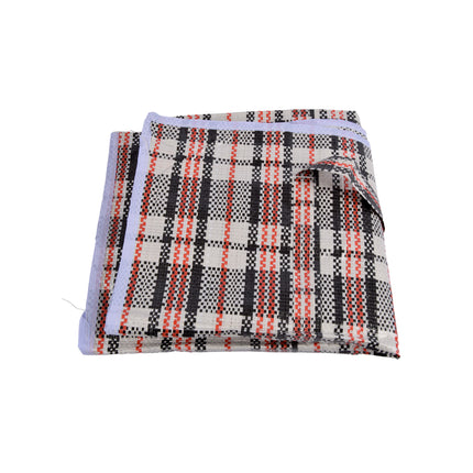 Handige Opbergtas XXL - 65L - Rood/Zwart - Opbergtas met Rits - Afmetingen: 50cm x 48cm x 28cm - Shopper Tas