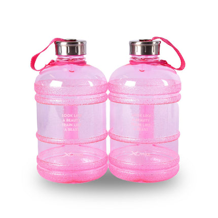  Sportdrankfles - waterfles / watercan van tritan materiaal - 1.9 Liter roze
