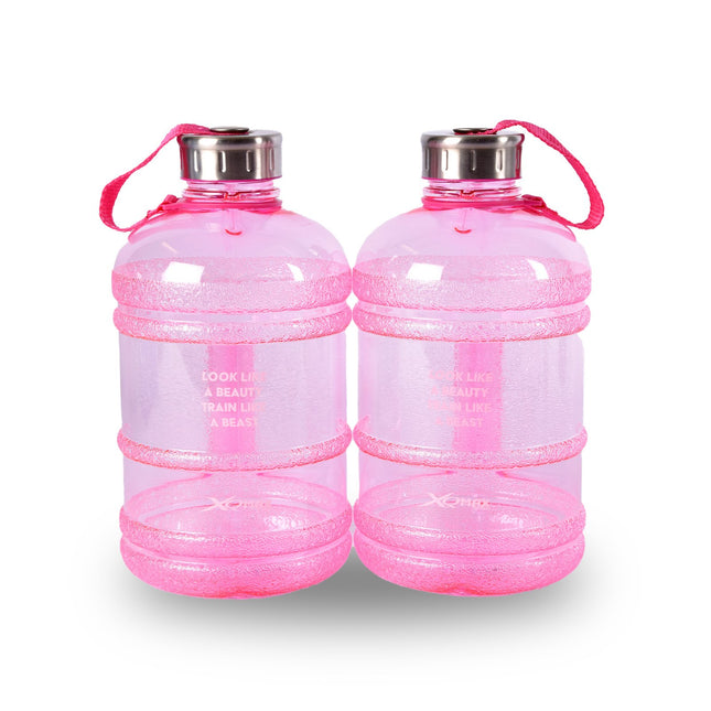  Sportdrankfles - waterfles / watercan van tritan materiaal - 1.9 Liter roze