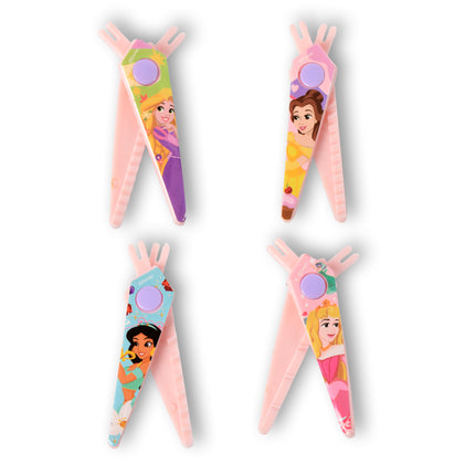 Betoverende Paarse Scharenset voor Kinderen - Disney Princess - Kunststof - 13cm x 6.5cm x 1cm