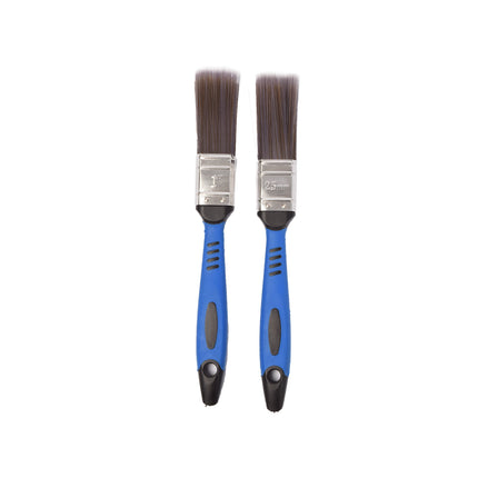 4set x 5pcs  | Kwastenset | blauw/grijs/zilver | Kwasten | plastic | Verfkwasten | Schilderkwasten | 27cm*12cm*3.5cm