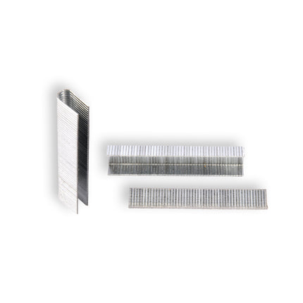 Handtacker Set | 2 stuks | Krachtig Nietpistool met Nietjes | Robuuste Nietmachine | | Metaal | Oranje & Zwart | Compact Design - 15.5 cm x 2 cm x 13.5 cm