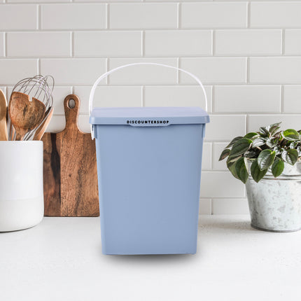 8 Liter Vuilnisbak voor elke Ruimte - Praktisch en trendy afvalbeheer - Ontworpen voor Keuken, Woonkamer, Slaapkamer en Tuin!