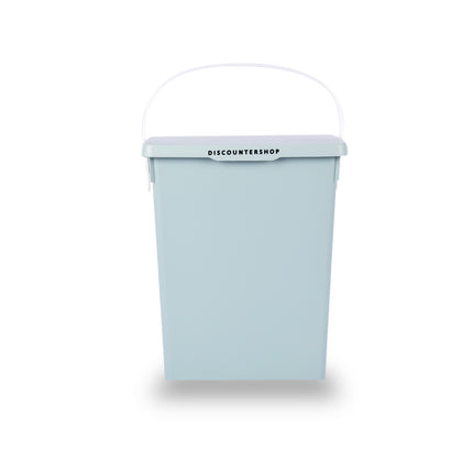 Efficiënte en Stijlvolle Prullenbak 8 Liter voor Keuken en Kantoor - Mint Groen - 23.5cmx19 cm