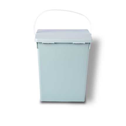 Efficiënte en Stijlvolle Prullenbak 8 Liter voor Keuken en Kantoor - Mint Groen - 23.5cmx19 cm
