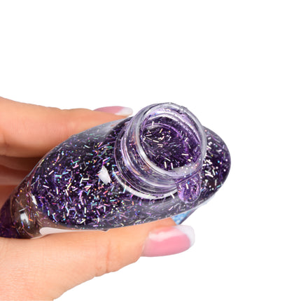 Sparkle & Craft: Paarse Glitterlijm 90ml | Compact en Handig 6.5cm x 3.5cm x 12cm | Creativiteit Boost voor Jonge Ontdekkingsreizigers | Veilig voor Kinderen | Slanke Tube voor Precisie Ontwerp
