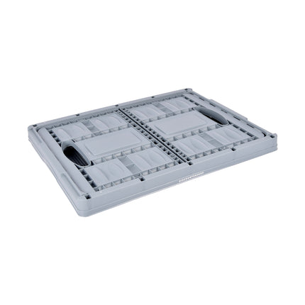 Blauwe Opvouwbare Vouwkrat 45 Liter | van Gehard Plastic | Duurzaam Met Twee Zijhandgrepen | Maximale 35 kg | 53cm x 40cm x 26cm | Koel Bewaren voor Soepel Wonen 