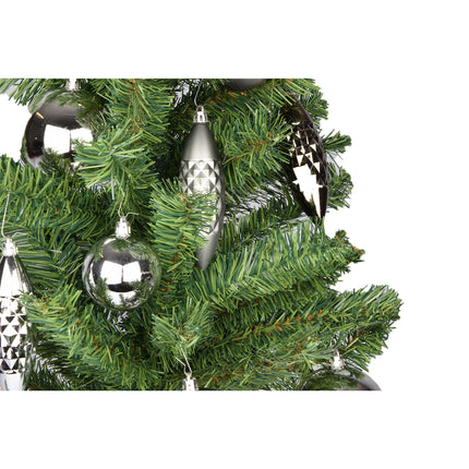 Zilveren Kerstballen Set - Kunststof Kerstballen voor Kerstboomversiering en Kerstdecoratie
