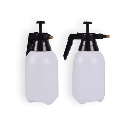 2stuks | Plantenspuiten | Waterverstuiver | 1.5 liter | plastic | wit&zwart | Tuinspuit | Plantensproeier | Sproeifles | 31cm*11cm