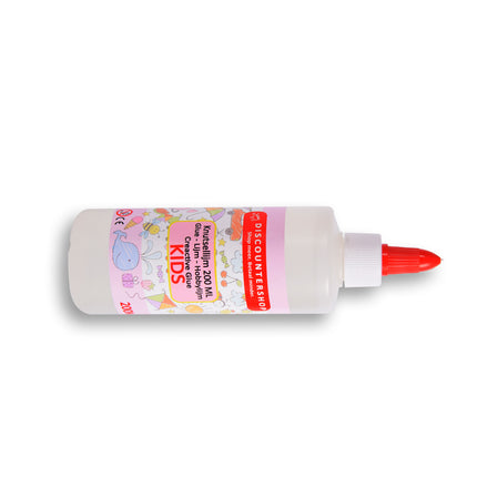 Knutsellijm 200ml Schoollijm, Slijmlijm & Ambachtelijke Lijm | Wasbaar ideaal voor het maken van slijm Doorzichtige knutsellijm - All purpose glue - Glue - Kinderlijm - Knutselen