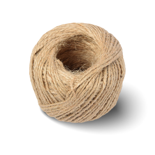 1x | Jute touw | 60 meter | Briun | Jute koord | 55 gram 