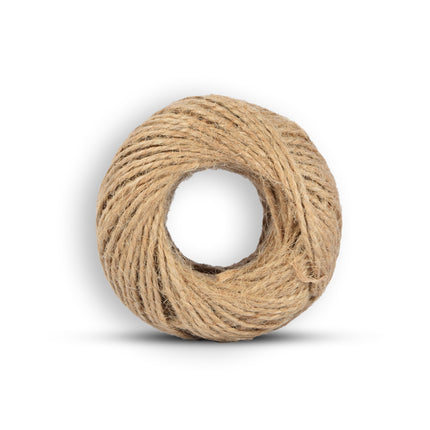 1x | Jute touw | 60 meter | Briun | Jute koord | 55 gram 