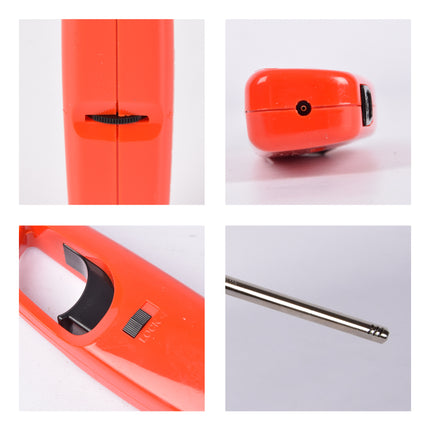 Krachtige elektrische aansteker - Gasaansteker - BBQ starter elektrisch | Navulbare aansteker | 4 stuks | Plastic | Rood | 268mm