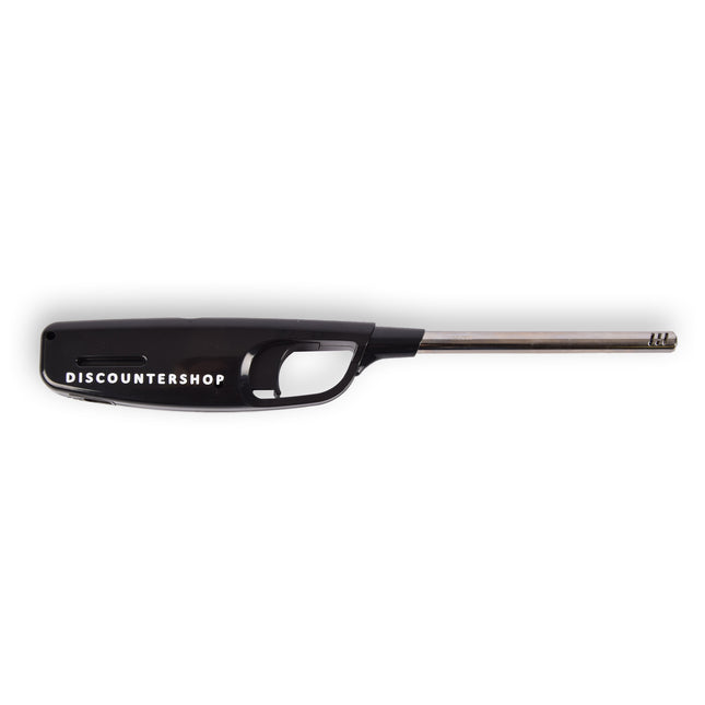 1x Compacte BBQ Starter – Zwart - Navulbare Aansteker voor Snel en Gemakkelijk BBQ Aansteken – 4cm x 2cm x 28cm