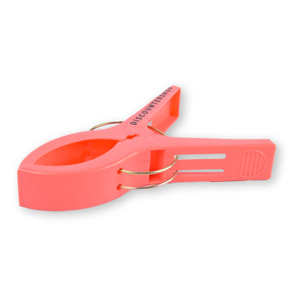 1 sets x 4pcs | Rood | Handdoekklemmen | Handdoekclips | plastic | Handdoekhaakjes | Handdoekknijpers | 15cm*10cm*3cm