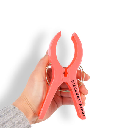 1 sets x 4pcs | Rood | Handdoekklemmen | Handdoekclips | plastic | Handdoekhaakjes | Handdoekknijpers | 15cm*10cm*3cm