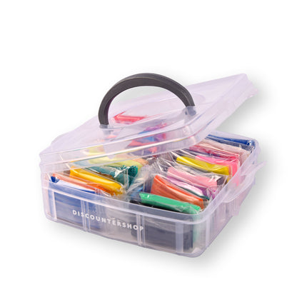 Polymeerklei Set - 26 Stuks Klei en 5 Gereedschappen - Handig Opbergkoffer - Multi Collor - Geschikt voor Boetseren en Knutselen