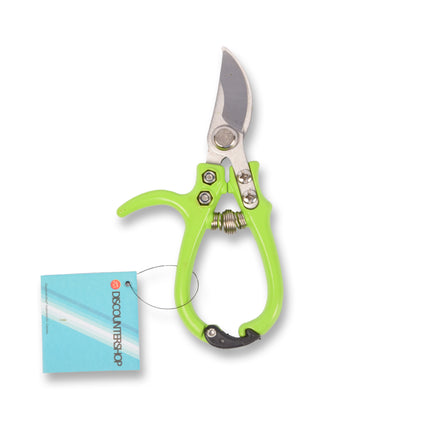 Bloemenschaar | Handige Bloemenknipper | Duurzame Tuinschaar | Metaal | Groen | Compact | 16cm x 8cm x 1cm