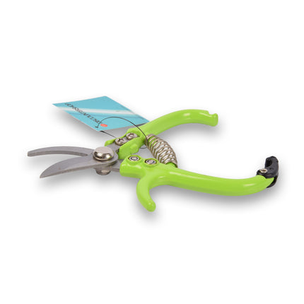Bloemenschaar | Handige Bloemenknipper | Duurzame Tuinschaar | Metaal | Groen | Compact | 16cm x 8cm x 1cm