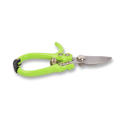 Bloemenschaar | Handige Bloemenknipper | Duurzame Tuinschaar | Metaal | Groen | Compact | 16cm x 8cm x 1cm
