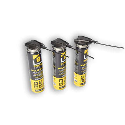 3x  Multi Spray | 2 Way | 276 g | Universeel | 300 ml | Roestbescherming | Corrosiebescherming | 22cm*5cm
