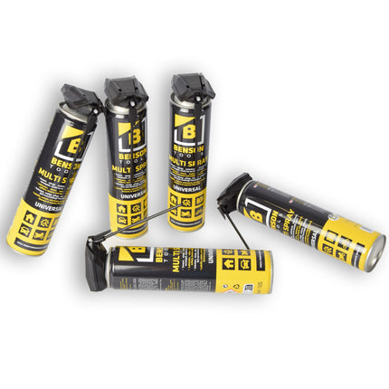 5x  Multi Spray | 2 Way | 276 g | Universeel | 300 ml | Roestbescherming | Corrosiebescherming | 22cm*5cm