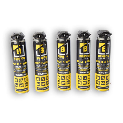 5x  Multi Spray | 2 Way | 276 g | Universeel | 300 ml | Roestbescherming | Corrosiebescherming | 22cm*5cm