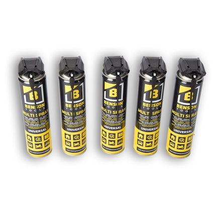 5x  Multi Spray | 2 Way | 276 g | Universeel | 300 ml | Roestbescherming | Corrosiebescherming | 22cm*5cm