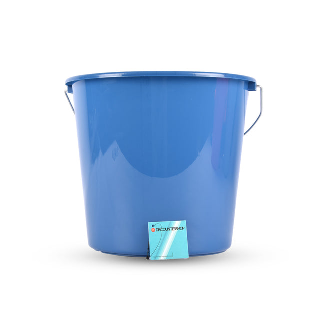 Multifunctionele Blauwe Emmer 10 Liter: Maak Schoonmaken Eenvoudiger - 28cm x 28cm x 25cm - Handig Wasemmer 